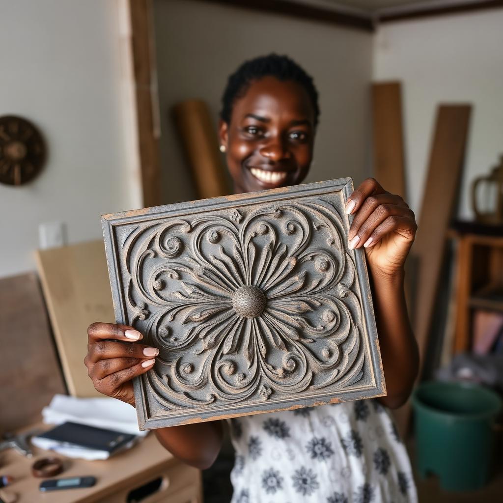 Placa 3D Decorativa