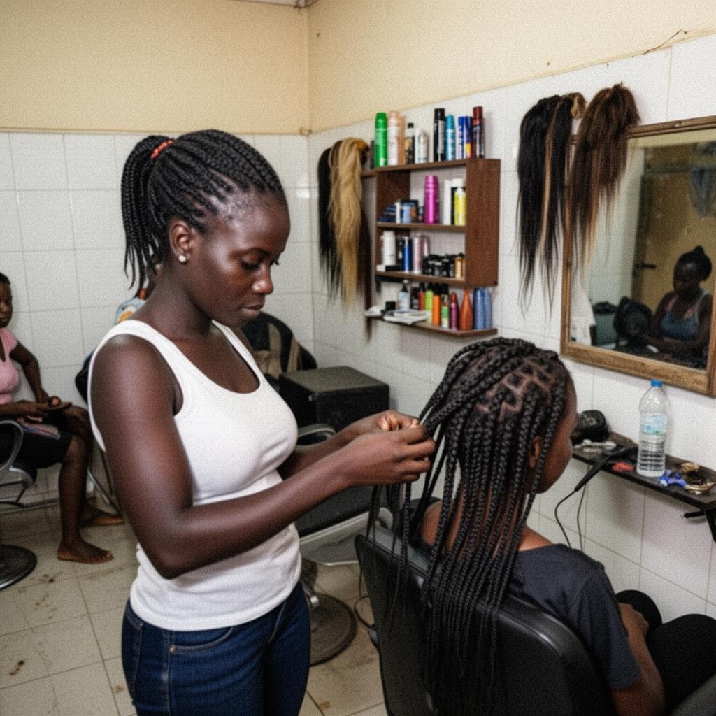 Luísa M., Luanda